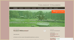 Desktop Screenshot of findlingshof-strausberg.de